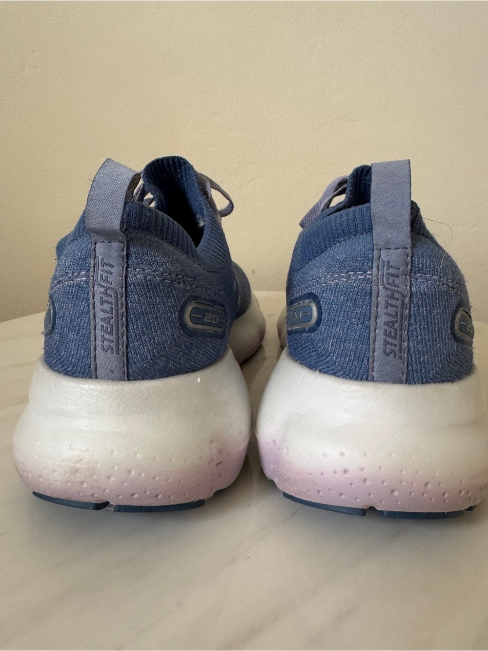 Brooks Glycerin StealthFit 20 Running Shoes Blue Lilac, Women's Size 7.5 - Picture 3 of 10